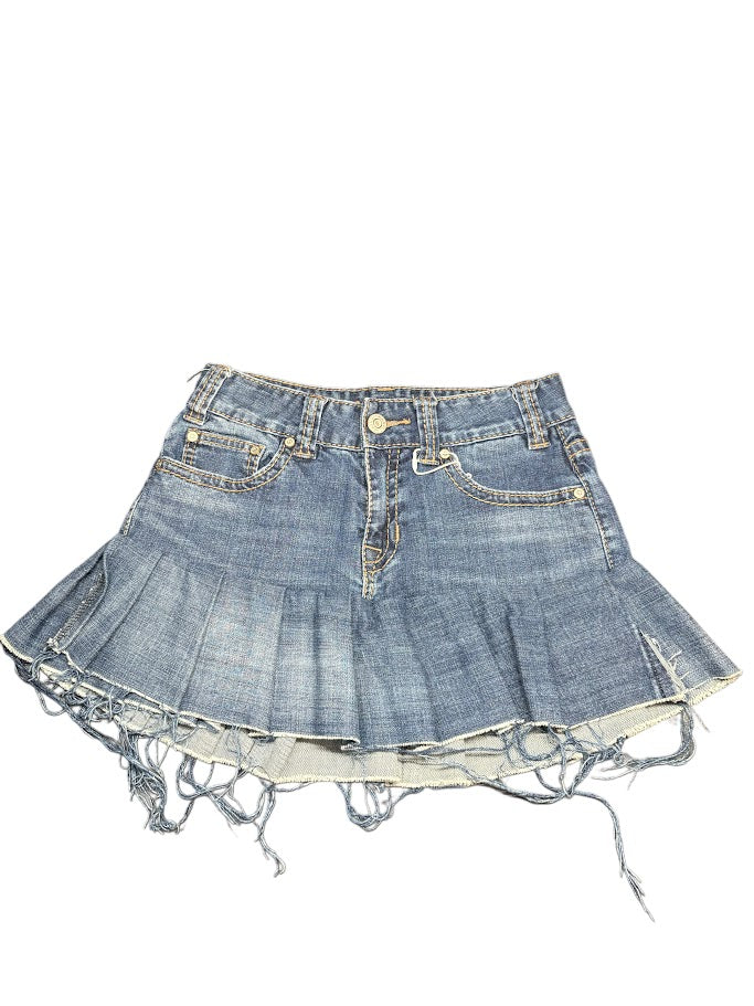Pleated Miniskirt
