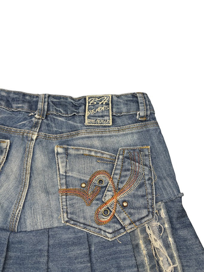 Pleated Miniskirt